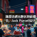 藤原浩晒出联名鞋款细节,Jack Purcell设计亮点曝光(图1) 藤原浩晒出联名鞋款细节,Jack Purcell设计亮点曝光(图1)