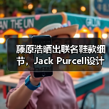 藤原浩晒出联名鞋款细节,Jack Purcell设计亮点曝光(图4) 藤原浩晒出联名鞋款细节,Jack Purcell设计亮点曝光(图4)