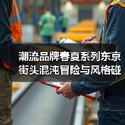 潮流品牌春夏系列东京街头混沌冒险与风格碰撞(图4) 潮流品牌春夏系列东京街头混沌冒险与风格碰撞(图4)