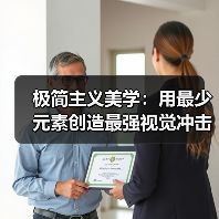 极简主义美学:用最少元素创造最强视觉冲击(图4) 极简主义美学:用最少元素创造最强视觉冲击(图4)