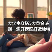 大学生穿搭5大黄金法则:避开误区打造独特个性(图3) 大学生穿搭5大黄金法则:避开误区打造独特个性(图3)