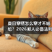 夏日穿搭怎么穿才不尴尬?2026潮人必备法则(图2) 夏日穿搭怎么穿才不尴尬?2026潮人必备法则(图2)