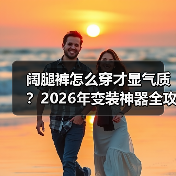 阔腿裤怎么穿才显气质？2026年变装神器全攻略