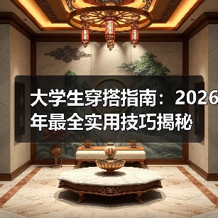 大学生穿搭指南:2026年最全实用技巧揭秘(图1) 大学生穿搭指南:2026年最全实用技巧揭秘(图1)