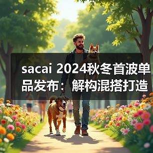sacai 2024秋冬首波单品发布:解构混搭打造全新时尚范(图1) sacai 2024秋冬首波单品发布:解构混搭打造全新时尚范(图1)