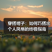 穿搭帽子:如何巧搭出个人风格的终极指南(图2) 穿搭帽子:如何巧搭出个人风格的终极指南(图2)