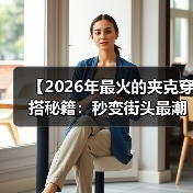【2026年最火的夹克穿搭秘籍:秒变街头最潮达人】(图3) 【2026年最火的夹克穿搭秘籍:秒变街头最潮达人】(图3)