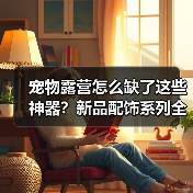宠物露营怎么缺了这些神器?新品配饰系列全解析(图1) 宠物露营怎么缺了这些神器?新品配饰系列全解析(图1)