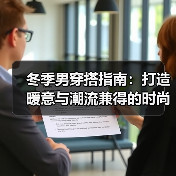 冬季男穿搭指南：打造暖意与潮流兼得的时尚新体验