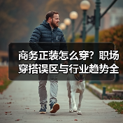 商务正装怎么穿?职场穿搭误区与行业趋势全解析(图3) 商务正装怎么穿?职场穿搭误区与行业趋势全解析(图3)