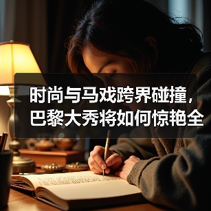 时尚与马戏跨界碰撞,巴黎大秀将如何惊艳全场?(图2) 时尚与马戏跨界碰撞,巴黎大秀将如何惊艳全场?(图2)