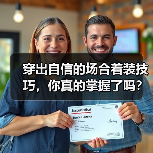 穿出自信的场合着装技巧,你真的掌握了吗?(图1) 穿出自信的场合着装技巧,你真的掌握了吗?(图1)