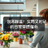 别再踩雷！实用又时髦的日常穿搭指南（图1）