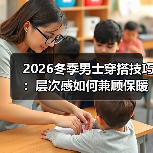 2026冬季男士穿搭技巧:层次感如何兼顾保暖与时尚?(图1) 2026冬季男士穿搭技巧:层次感如何兼顾保暖与时尚?(图1)
