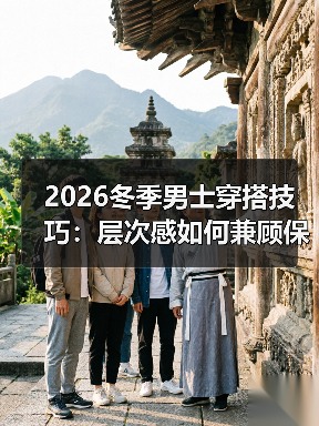 2026冬季男士穿搭技巧:层次感如何兼顾保暖与时尚?(图3) 2026冬季男士穿搭技巧:层次感如何兼顾保暖与时尚?(图3)