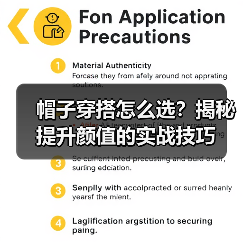 帽子穿搭怎么选?揭秘提升颜值的实战技巧(图4) 帽子穿搭怎么选?揭秘提升颜值的实战技巧(图4)