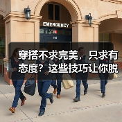 穿搭不求完美,只求有态度?这些技巧让你脱颖而出(图3) 穿搭不求完美,只求有态度?这些技巧让你脱颖而出(图3)