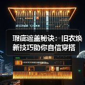 瑕疵遮盖秘诀：旧衣焕新技巧助你自信穿搭（图2）