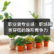 职业装专业感:职场精英穿搭的隐形竞争力(图1) 职业装专业感:职场精英穿搭的隐形竞争力(图1)