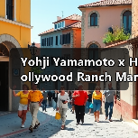 Yohji Yamamoto x Hollywood Ranch Market 首个联名系列发布:四款单品诠释经典与潮流融合(图3) Yohji Yamamoto x Hollywood Ranch Market 首个联名系列发布:四款单品诠释经典与潮流融合(图3)