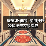 瑕疵如何藏？实用技巧轻松搞定衣服瑕疵