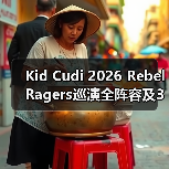 Kid Cudi 2026 Rebel Ragers巡演全阵容及33场城市名单曝光!(图3) Kid Cudi 2026 Rebel Ragers巡演全阵容及33场城市名单曝光!(图3)