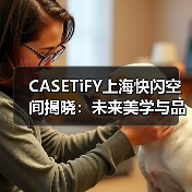 CASETiFY上海快闪空间揭晓：未来美学与品牌代言人的沉浸式碰撞