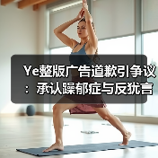 Ye整版广告道歉引争议:承认躁郁症与反犹言论(图2) Ye整版广告道歉引争议:承认躁郁症与反犹言论(图2)