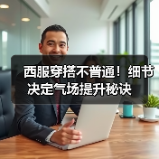 西服穿搭不普通!细节决定气场提升秘诀(图1) 西服穿搭不普通!细节决定气场提升秘诀(图1)