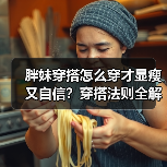 胖妹穿搭怎么穿才显瘦又自信?穿搭法则全解析(图1) 胖妹穿搭怎么穿才显瘦又自信?穿搭法则全解析(图1)