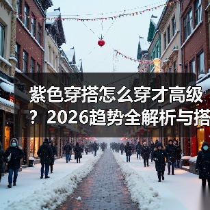 紫色穿搭怎么穿才高级?2026趋势全解析与搭配指南(图3) 紫色穿搭怎么穿才高级?2026趋势全解析与搭配指南(图3)