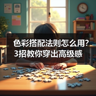 色彩搭配法则怎么用?3招教你穿出高级感(图3) 色彩搭配法则怎么用?3招教你穿出高级感(图3)
