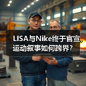 LISA与Nike终于官宣,运动叙事如何跨界?(图3) LISA与Nike终于官宣,运动叙事如何跨界?(图3)