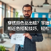 穿搭颜色总出错?掌握相近色搭配技巧,轻松打造高级感!(图2) 穿搭颜色总出错?掌握相近色搭配技巧,轻松打造高级感!(图2)
