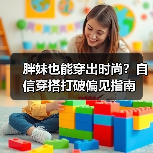 胖妹也能穿出时尚？自信穿搭打破偏见指南
