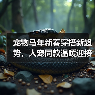 宠物马年新春穿搭新趋势,人宠同款温暖迎接新年(图4) 宠物马年新春穿搭新趋势,人宠同款温暖迎接新年(图4)