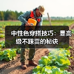 中性色穿搭技巧:显高级不踩雷的秘诀(图2) 中性色穿搭技巧:显高级不踩雷的秘诀(图2)