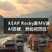A$AP Rocky新MV遭AI质疑,他如何回应?(图2) A$AP Rocky新MV遭AI质疑,他如何回应?(图2)