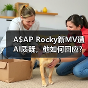 A$AP Rocky新MV遭AI质疑，他如何回应？