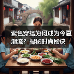 紫色穿搭为何成为今夏潮流?揭秘时尚秘诀(图3) 紫色穿搭为何成为今夏潮流?揭秘时尚秘诀(图3)