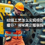暗缝工艺怎么实现极致细节？揭秘高定服装隐形缝合的完美秘密（图2）