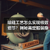 暗缝工艺怎么实现极致细节？揭秘高定服装隐形缝合的完美秘密（图3）