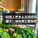 暗缝工艺怎么实现极致细节？揭秘高定服装隐形缝合的完美秘密（图4）