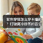 紫色穿搭怎么穿不撞款?打破高冷标签的百变技巧(图3) 紫色穿搭怎么穿不撞款?打破高冷标签的百变技巧(图3)
