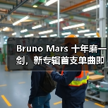 Bruno Mars 十年磨一剑，新专辑首支单曲即将上线（图1）