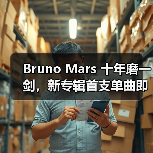 Bruno Mars 十年磨一剑，新专辑首支单曲即将上线（图2）