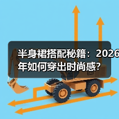 半身裙搭配秘籍：2026年如何穿出时尚感？（图2）