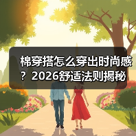 棉穿搭怎么穿出时尚感？2026舒适法则揭秘（图2）