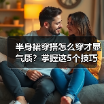 半身裙穿搭怎么穿才显气质？掌握这5个技巧轻松变美（图4）