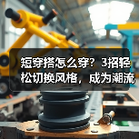 短穿搭怎么穿？3招轻松切换风格，成为潮流达人（图4）